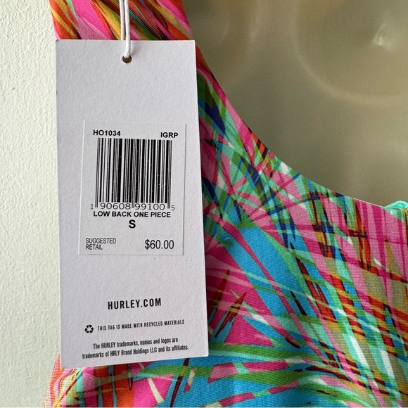 Hurley Primavera Palm One Piece NWT - Picture 6 of 9